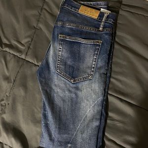 Used MNML M zipper denim size 30